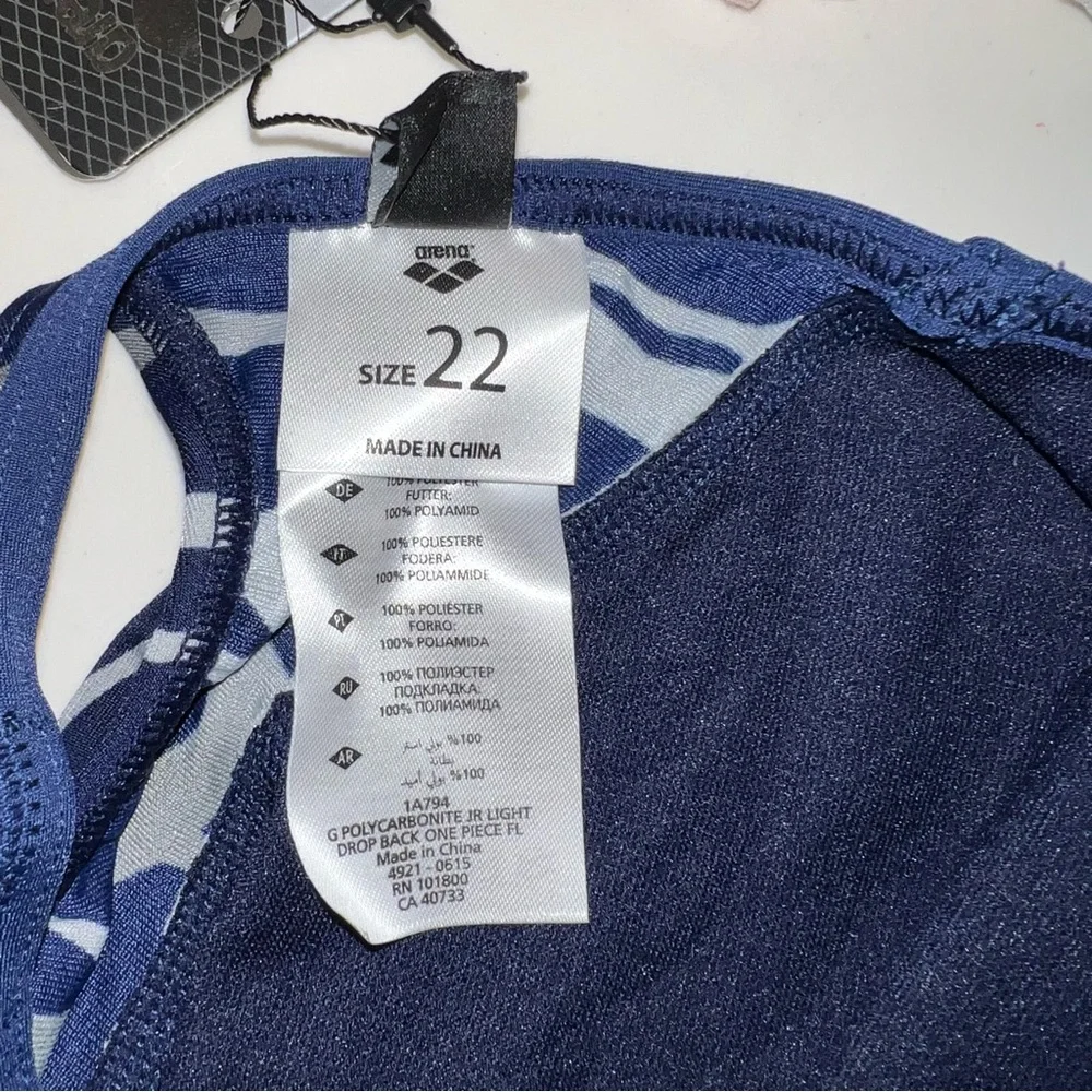 NWT Arena Girls Training Swimsuit - Picture 6 of 8